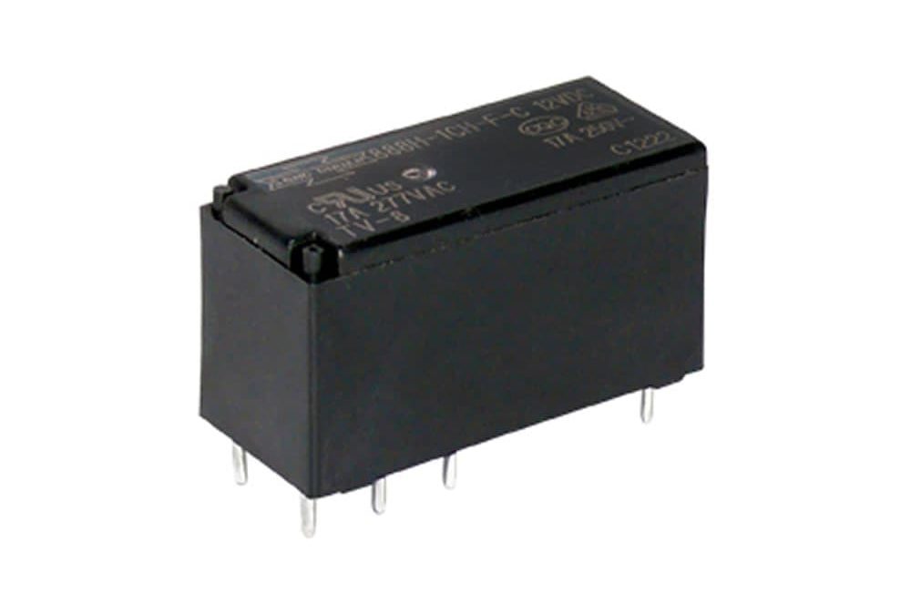 888 Low Profile 17A Miniature PCB Relay